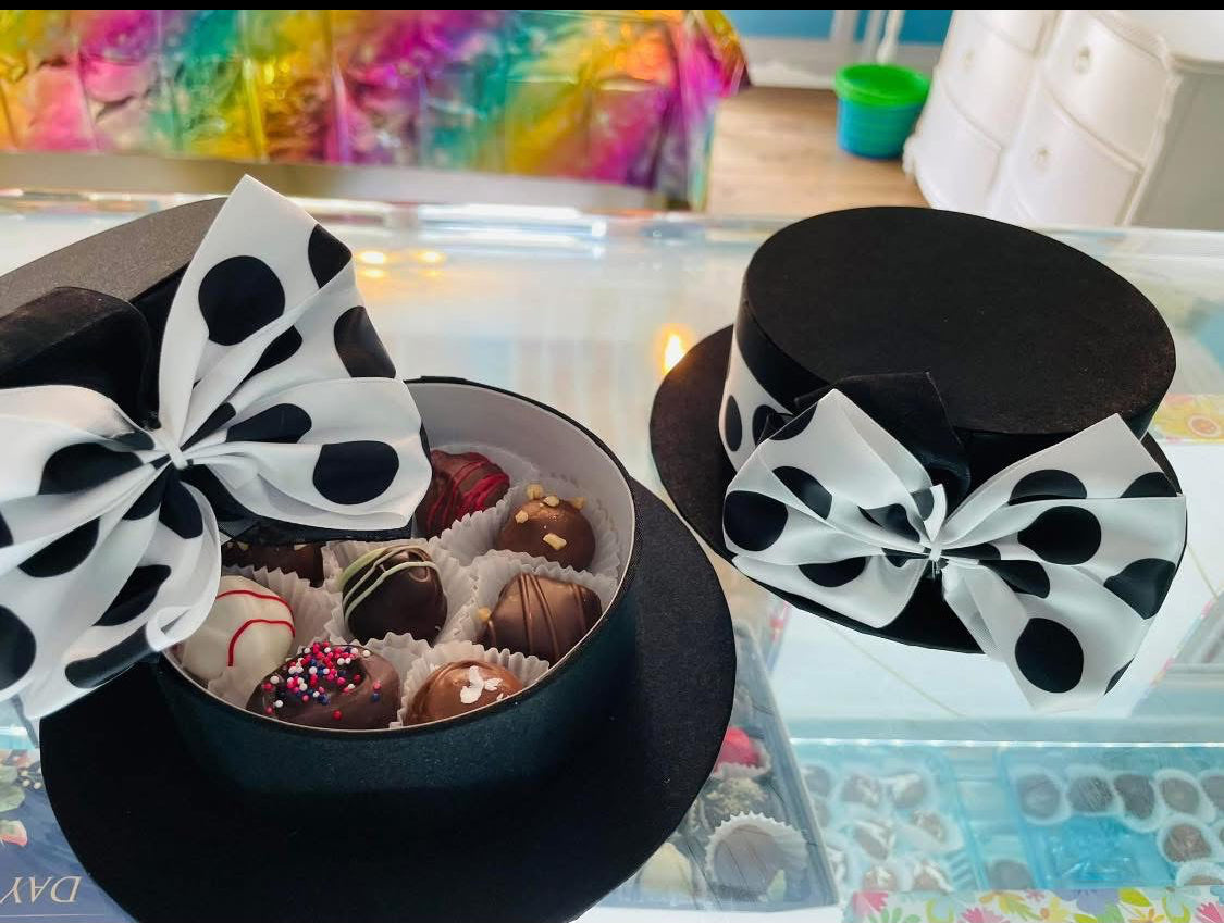 Hat Box with Truffles