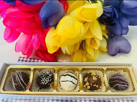 5pc Chocolate Truffle Gift Box